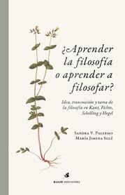 La filosofía -afirma Kant en la Crítica de la razón pura- no se puede aprender, a no ser históricamente. En lo que respecta a la razón -sostiene- se puede solamente, cuando mucho, aprender a filosofar. Partiendo del examen de la afirmación kantiana, este libro reconstruye las diferentes posiciones que Fichte, Schelling y Hegel asumen frente a ella. Ante el complejo entramado conceptual que Kant teje alrededor de esta cuestión, las perspectivas de sus sucesores proveen claves para repensar la transmisión de la filosofía, así como su rol político y cultural. Además, brindan herramientas teóricas para cuestionar la tajante distinción entre la historia de la filosofía como mera repetición pasiva y la filosofía como quehacer creativo. Este libro invita, entonces, a reflexionar junto con los principales representantes del idealismo alemán acerca de la noción de filosofía, la posibilidad de su enseñanza y su tarea respecto del propio tiempo histórico.
